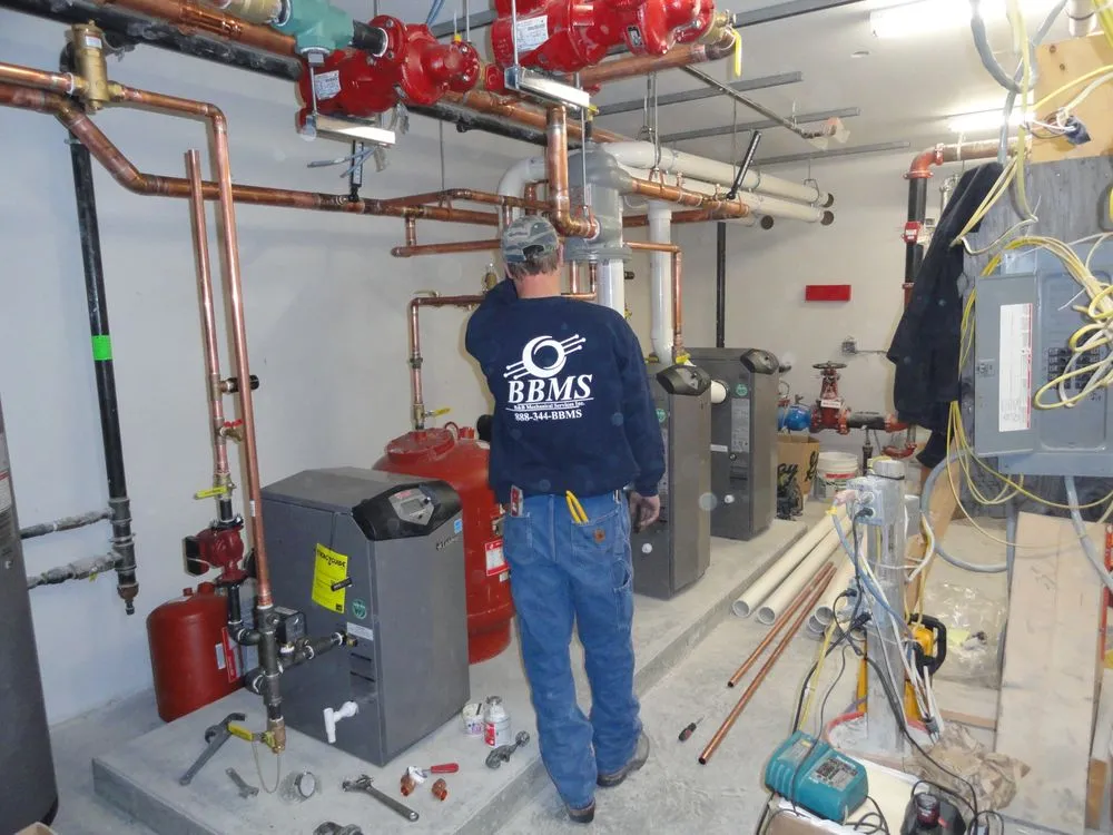 Slide of B&B Mechanical Services