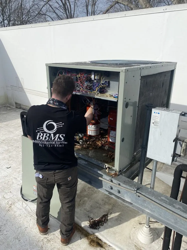 Slide of B&B Mechanical Services