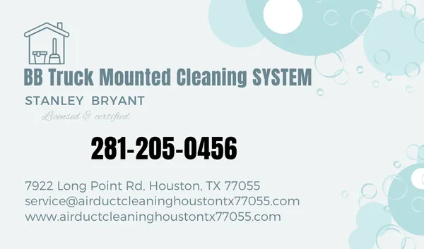 BB Truck Mounted Cleaning SYSTEM Logo