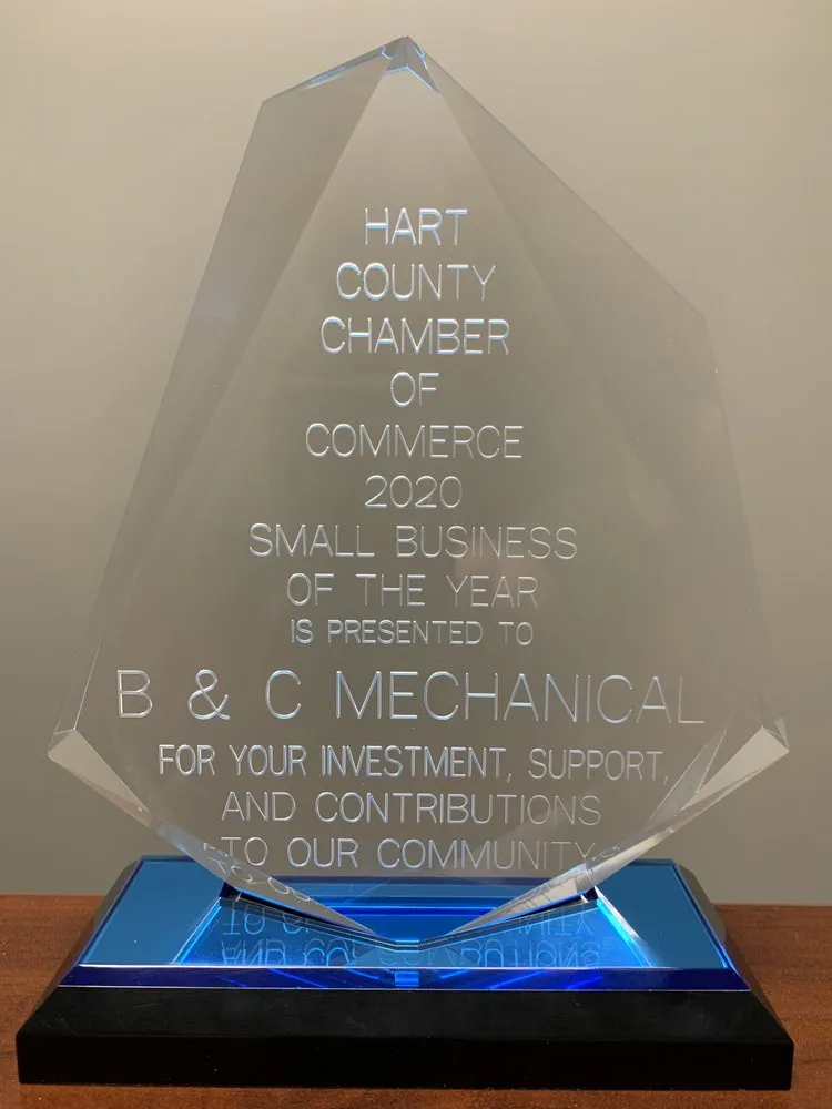 Slide of B&C Mechanical