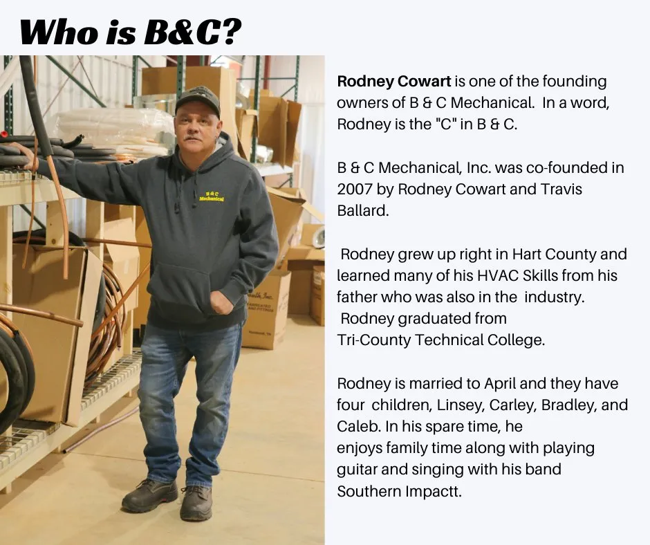 Slide of B&C Mechanical