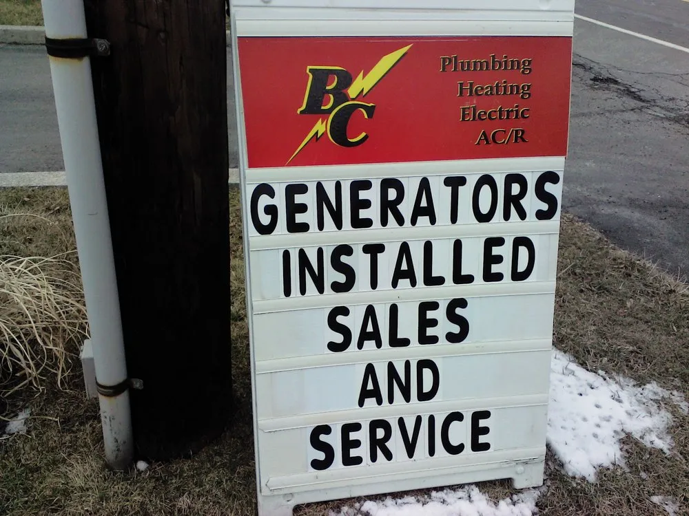 Slide of BC Plumbing Heating Electric AC/R