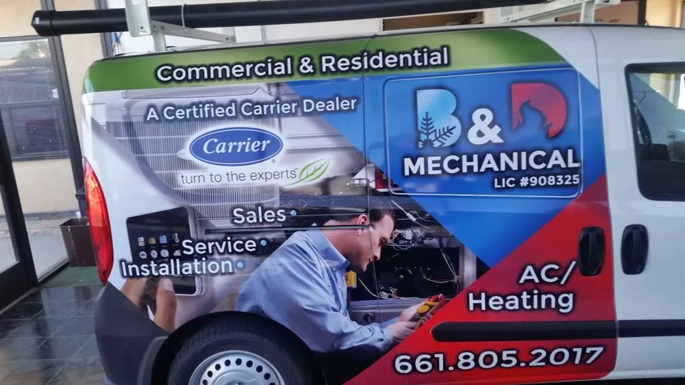 Slide of B&D Mechanical Heating & Air Conditioning