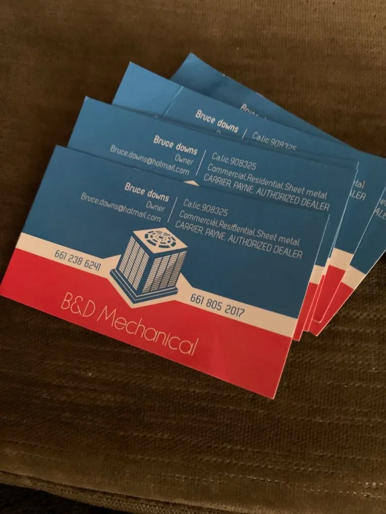 Slide of B&D Mechanical