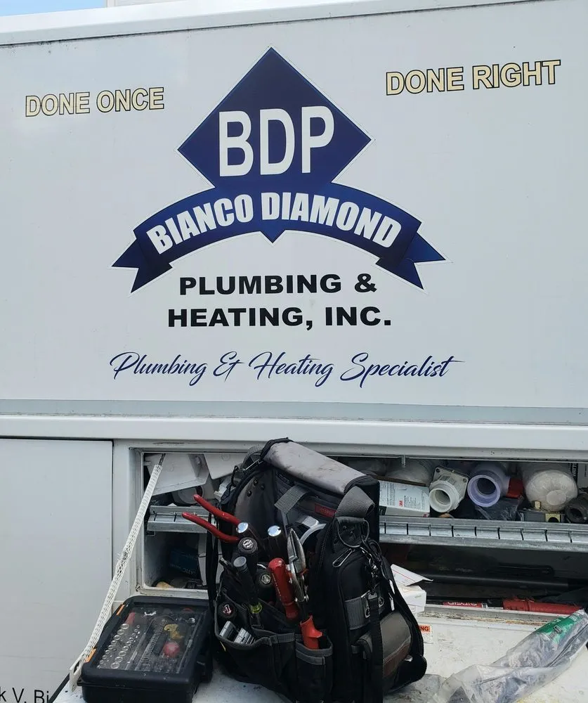 Slide of BDP Bianco Diamond Plumbing & Heating
