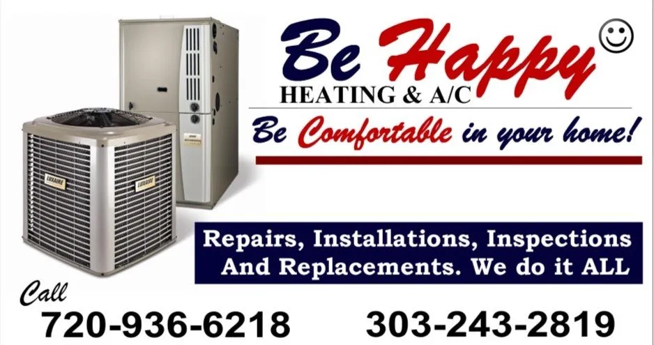 Slide of Be Happy Heating & A/C