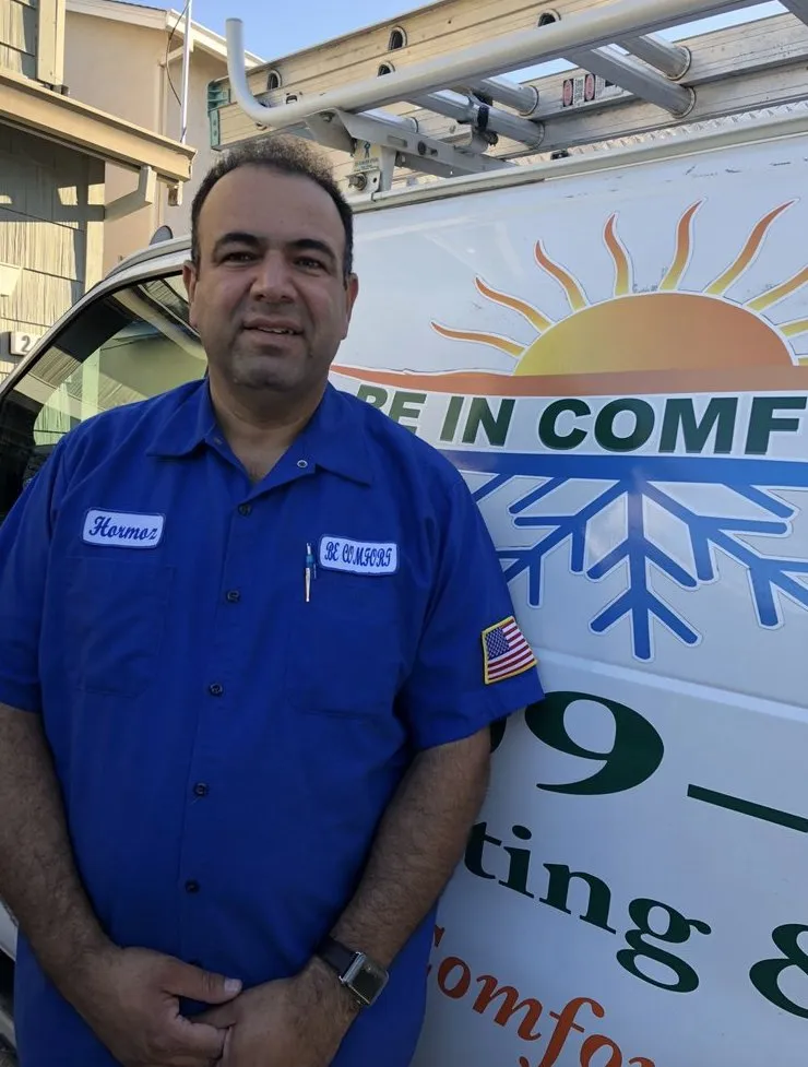 Slide of Be In Comfort HVAC