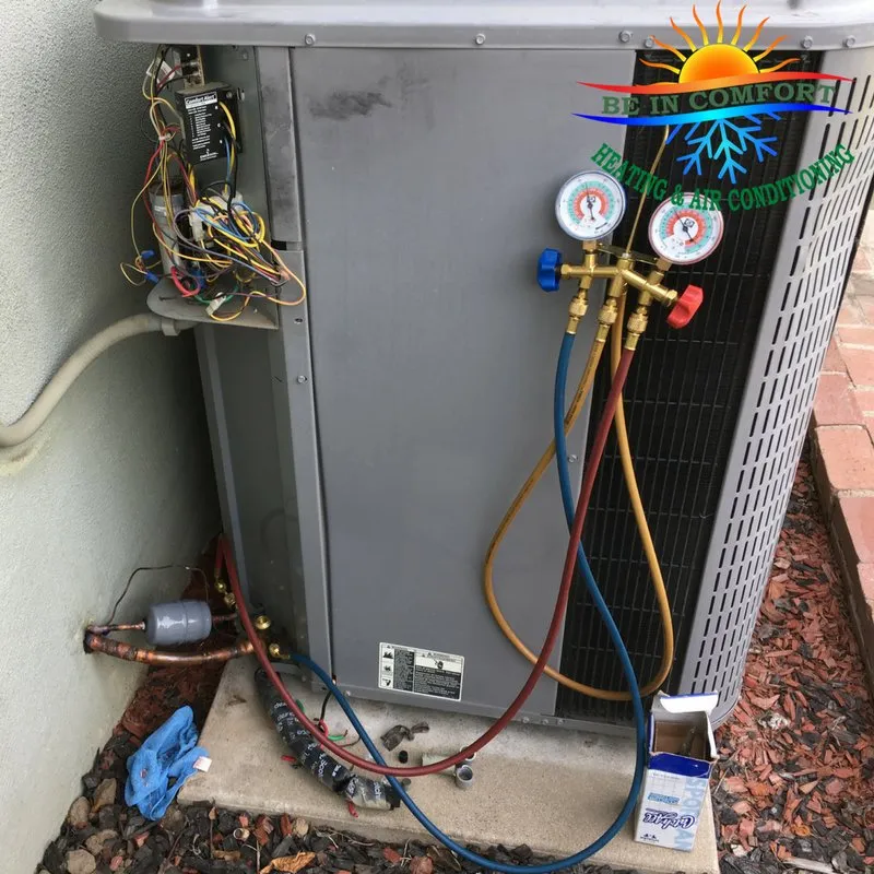 Slide of Be In Comfort HVAC