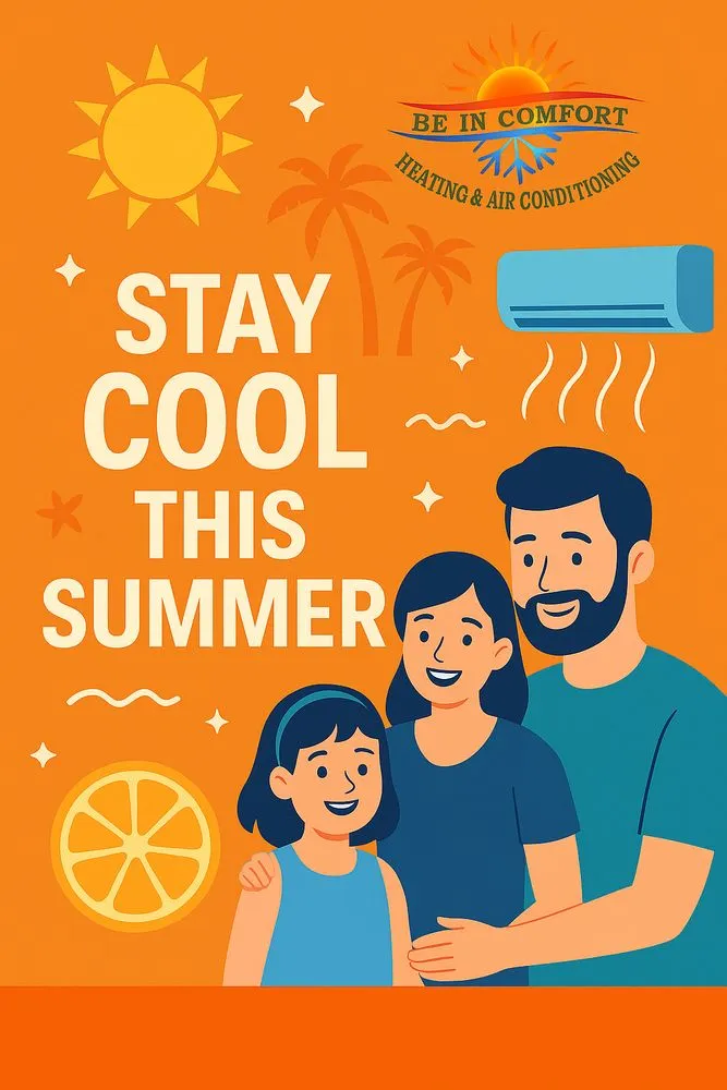 Slide of Be In Comfort HVAC