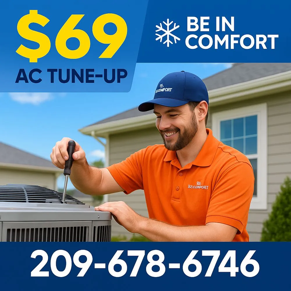 Slide of Be In Comfort HVAC