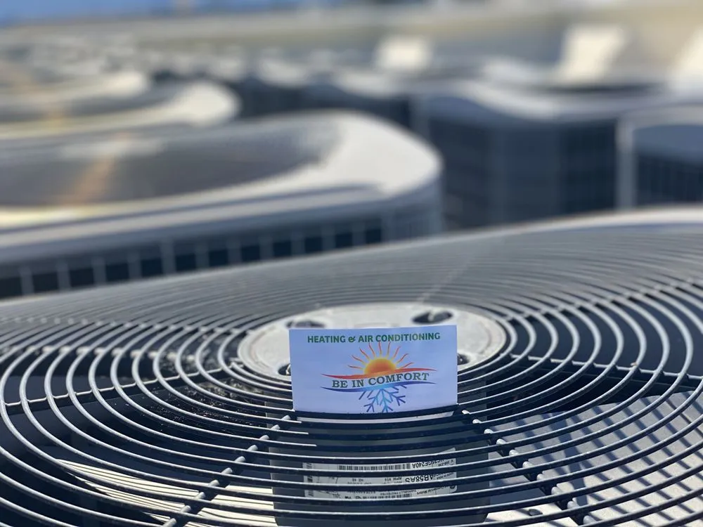 Slide of Be In Comfort HVAC