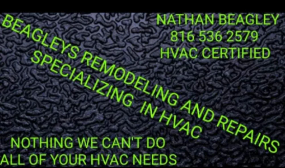 Slide of Beagley Heating and Cooling