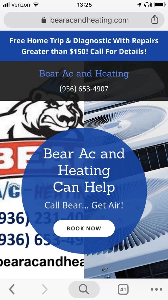 Slide of Bear Ac And Heating