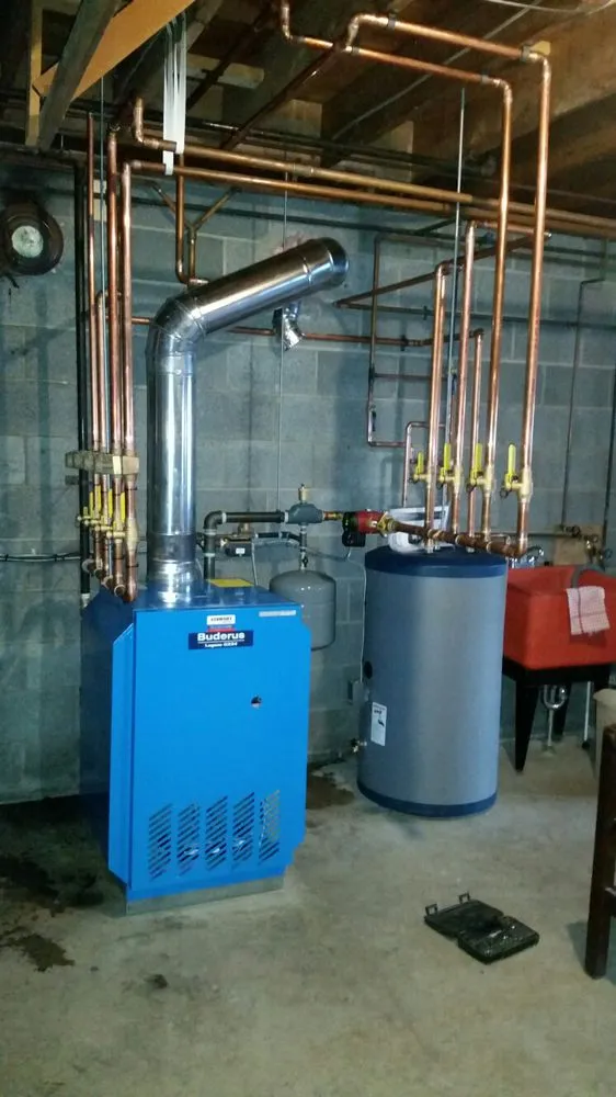 Slide of Beckett oil burner service