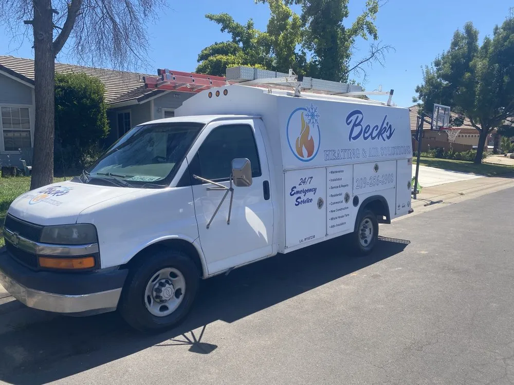 Slide of Beck’s Heating and Air Solutions