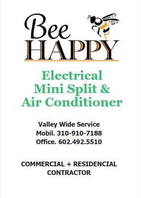 Bee Happy Home Services Logo
