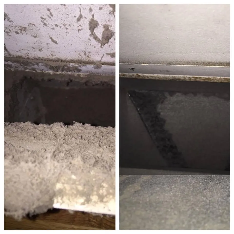 Slide of Before & After Air Care