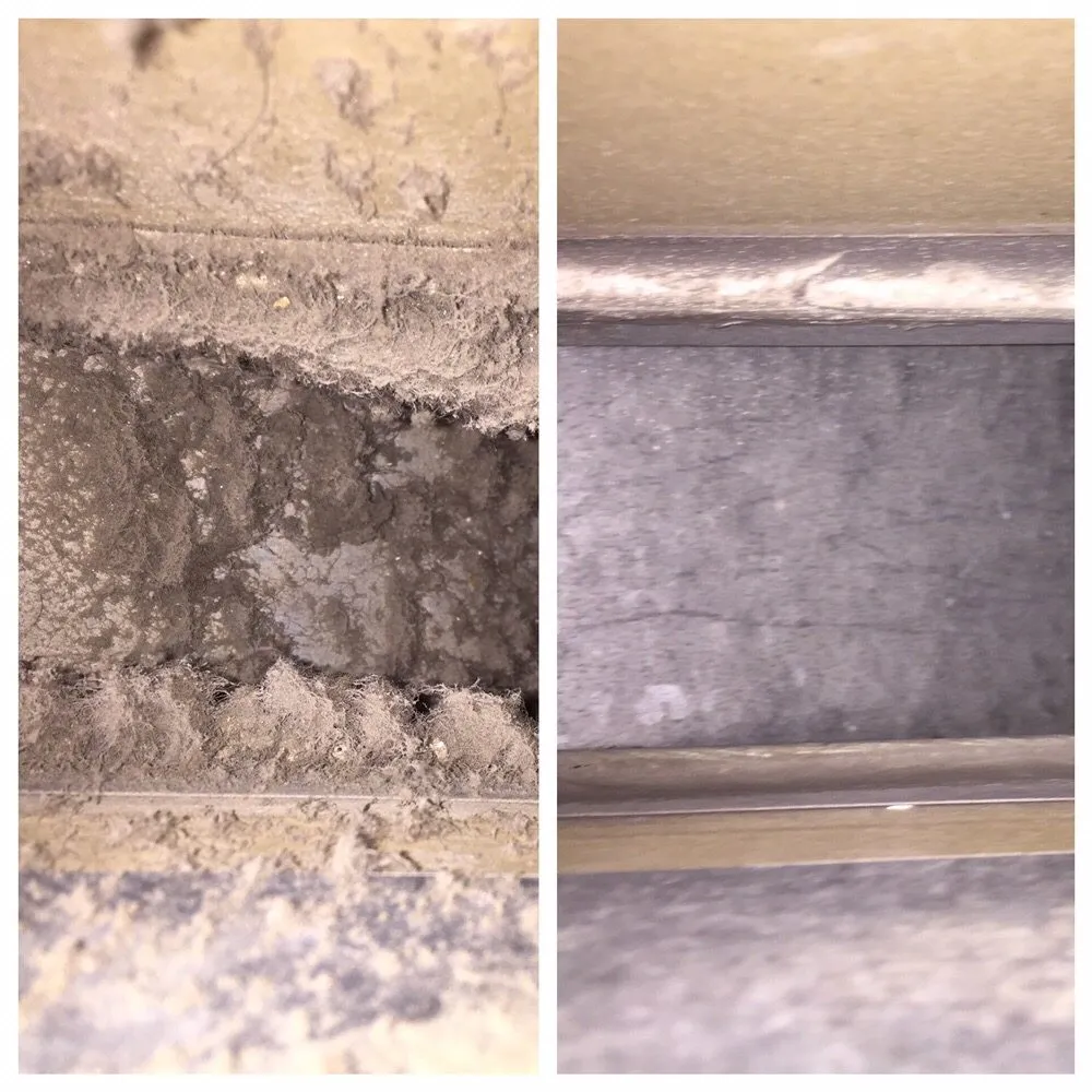 Slide of Before & After Air Care