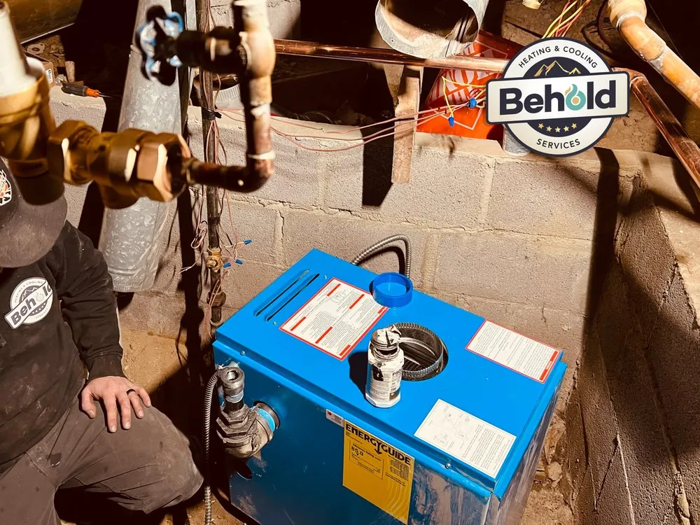 Slide of Behold Heating & Cooling