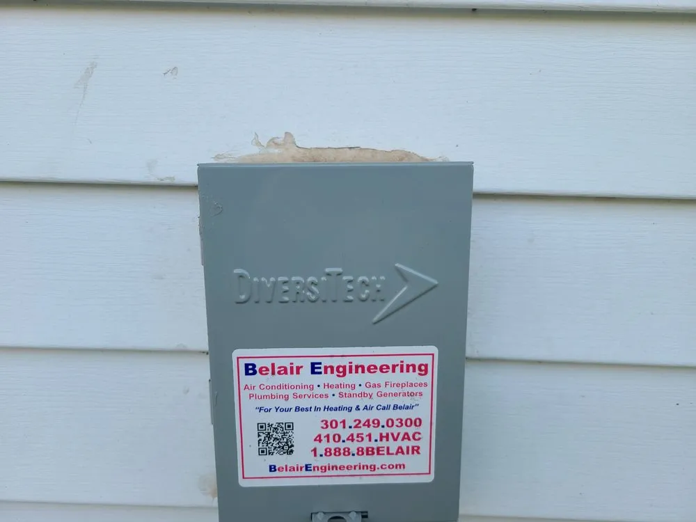 Slide of Belair Engineering