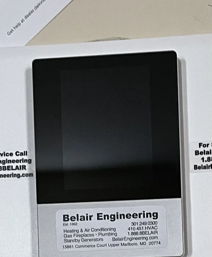 Slide of Belair Engineering
