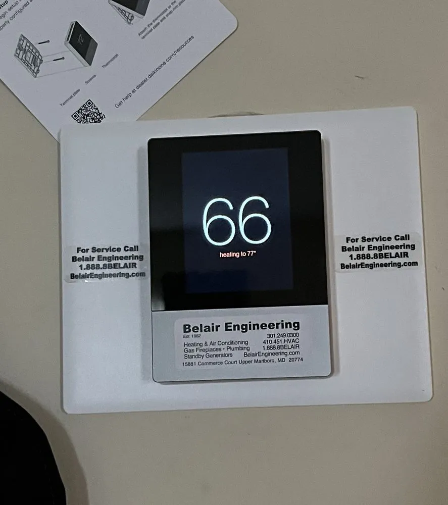 Slide of Belair Engineering