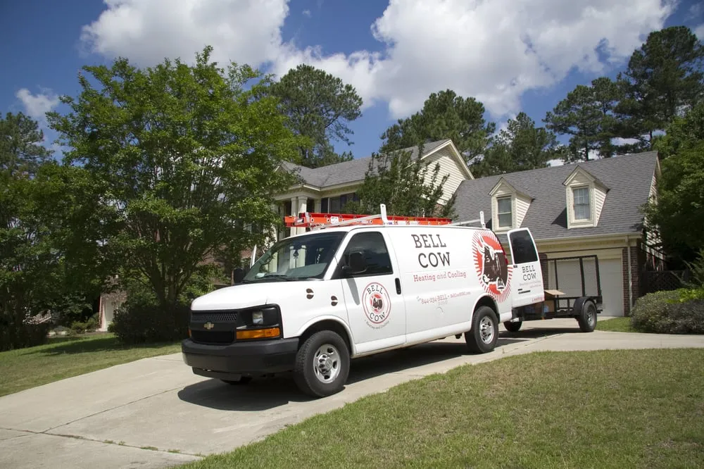 Slide of Bell Cow Heating and Cooling