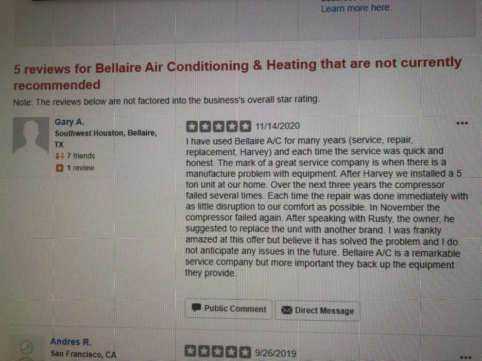 Slide of Bellaire Air Conditioning & Heating