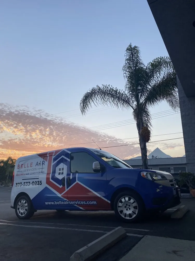 Slide of Belle Air Services