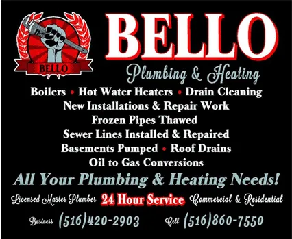Bello Plumbing and Heating Logo