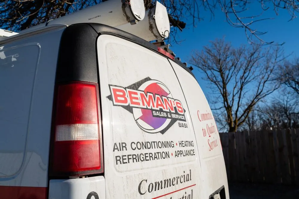 Slide of Beman's Sales & Service