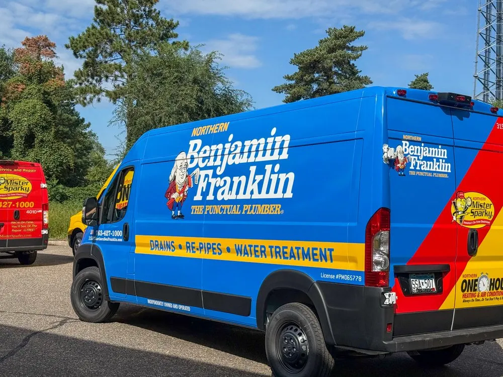 Slide of Benjamin Franklin Plumbing