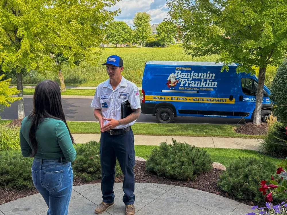 Slide of Benjamin Franklin Plumbing