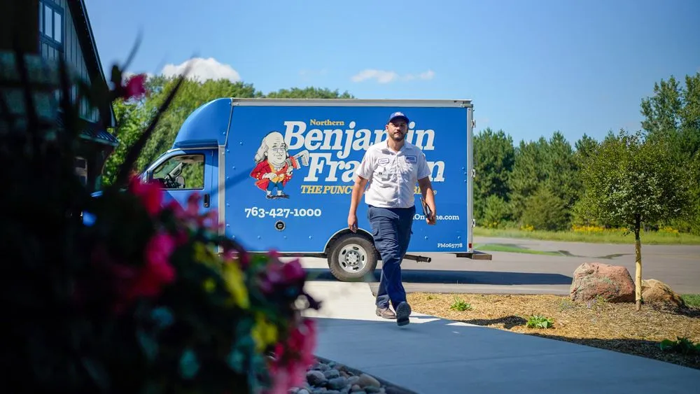 Slide of Benjamin Franklin Plumbing
