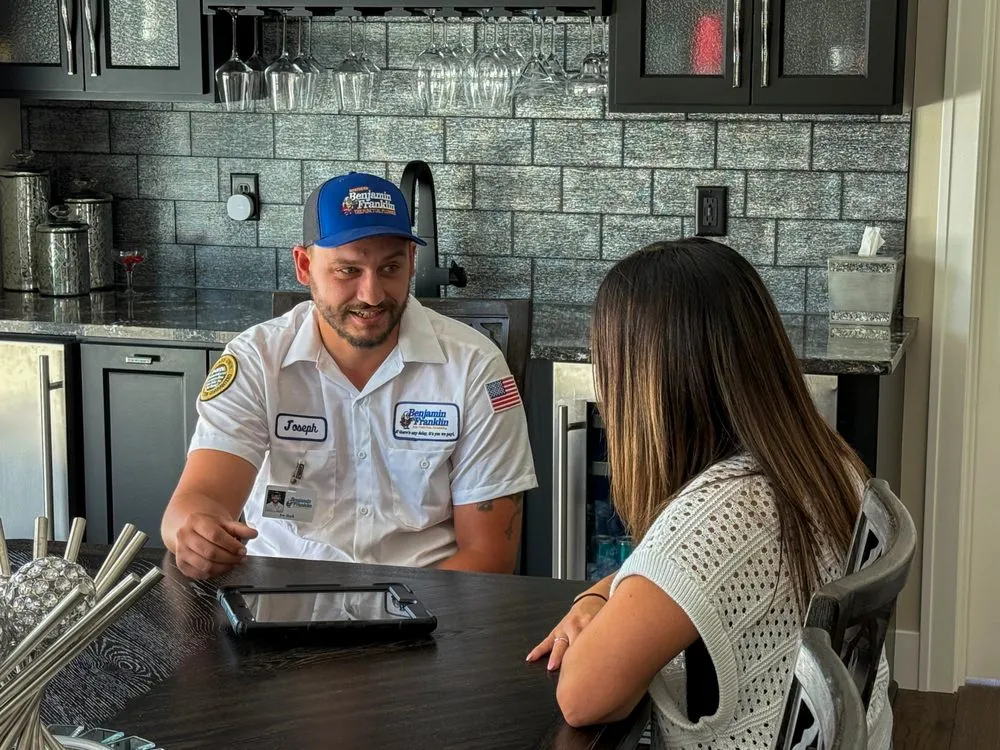 Slide of Benjamin Franklin Plumbing