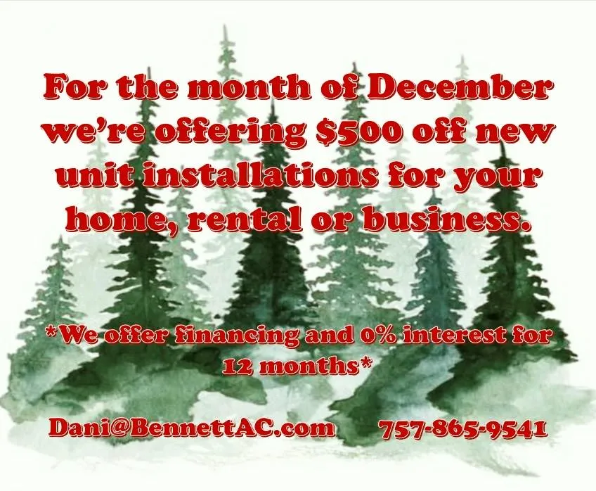 Slide of Bennett Air Conditioning