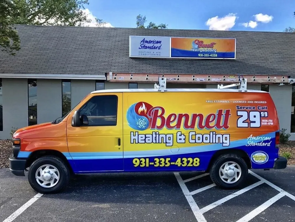 Slide of Bennett Heating and Cooling