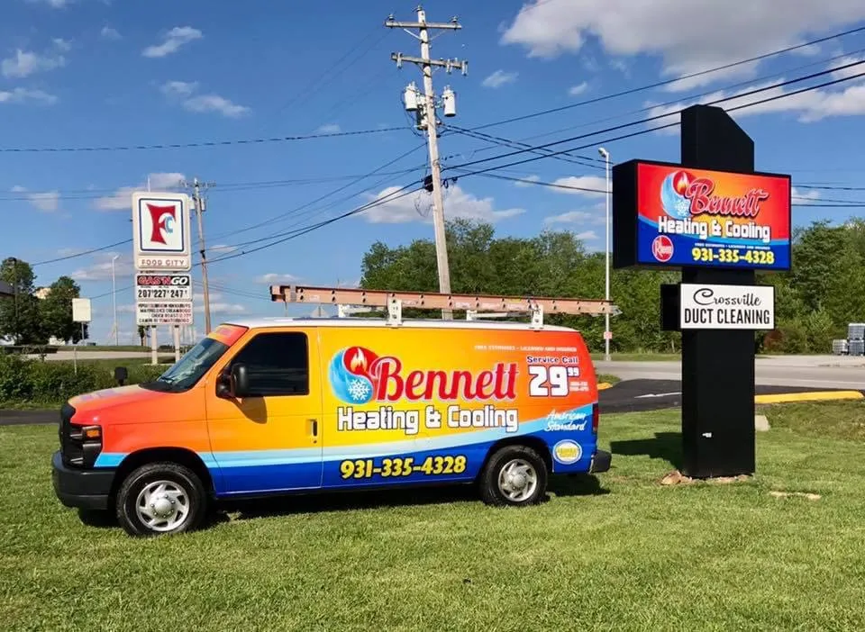 Slide of Bennett Heating and Cooling