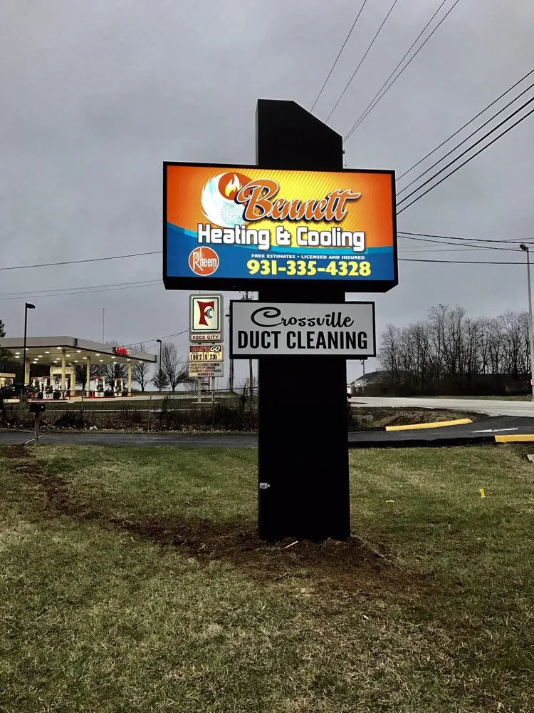 Slide of Bennett Heating and Cooling