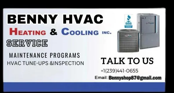 Benny Hvac Logo