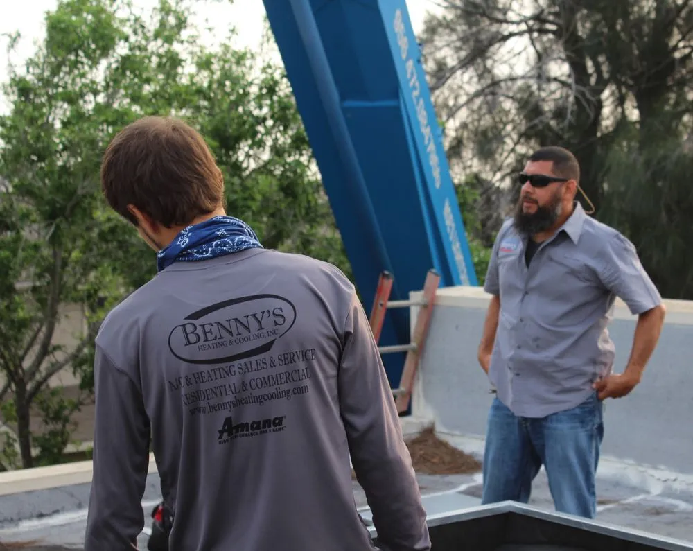 Slide of Benny's Heating & Cooling