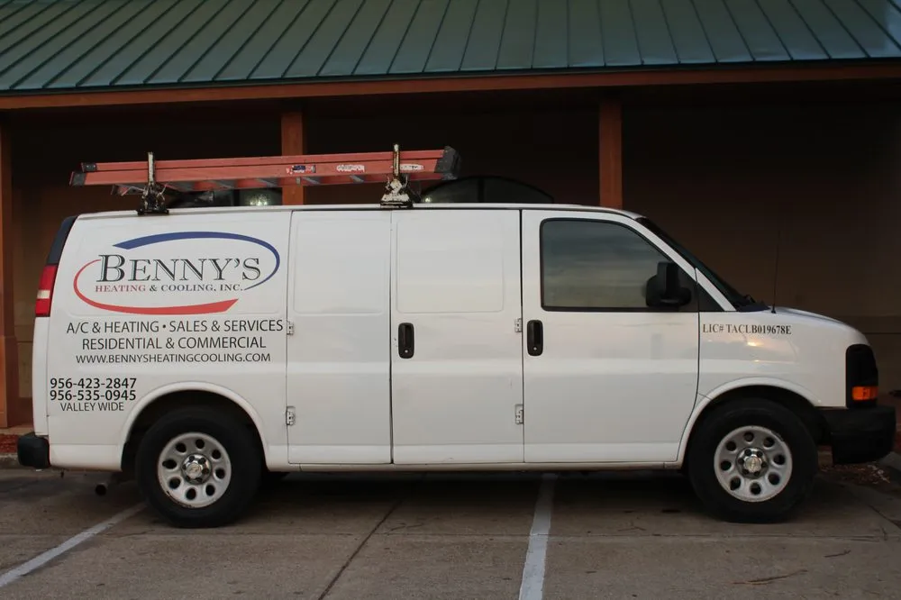 Slide of Benny's Heating & Cooling