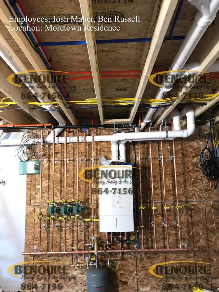 Slide of Benoure Plumbing, Heating & Air Conditioning