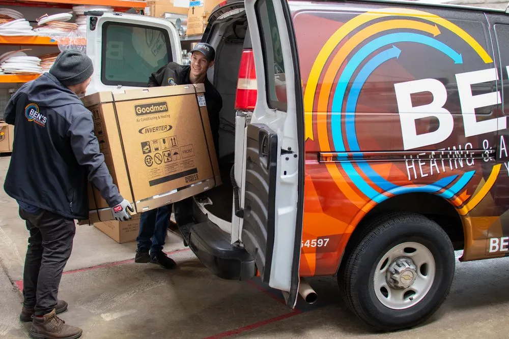 Slide of Ben's Heating & Air Conditioning