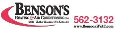 Slide of Benson's Heating and Air Conditioning