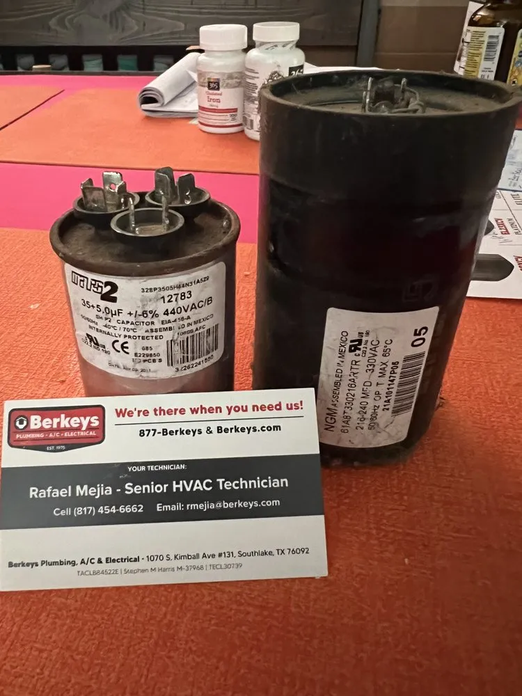 Slide of Berkeys Air Conditioning, Plumbing & Electrical