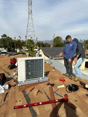 Bernardino & Martin Heating Air Conditioning Solar Logo