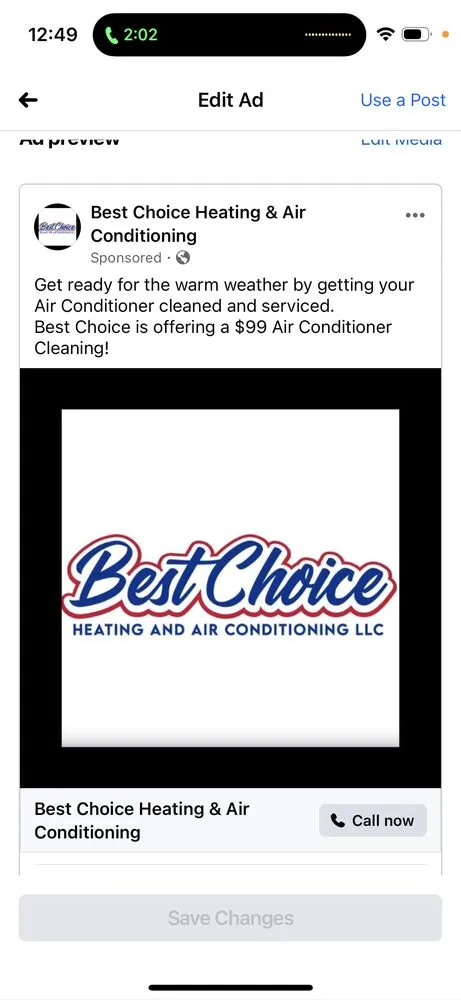 Slide of Best Choice Heating and Air Conditioning