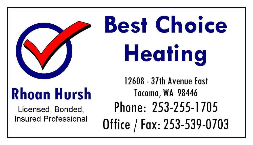 Slide of Best Choice Heating