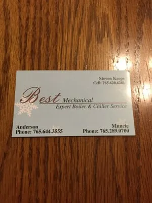 Best Mechanical Heating & Cooling Logo